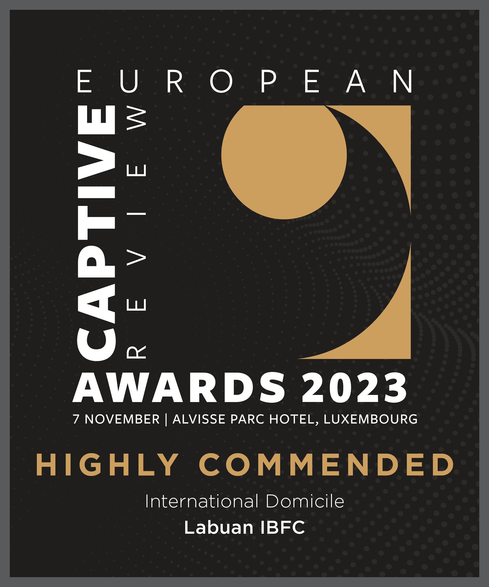 ‘Highly Commended International Domicile’ at the European Captive Review Awards 2023